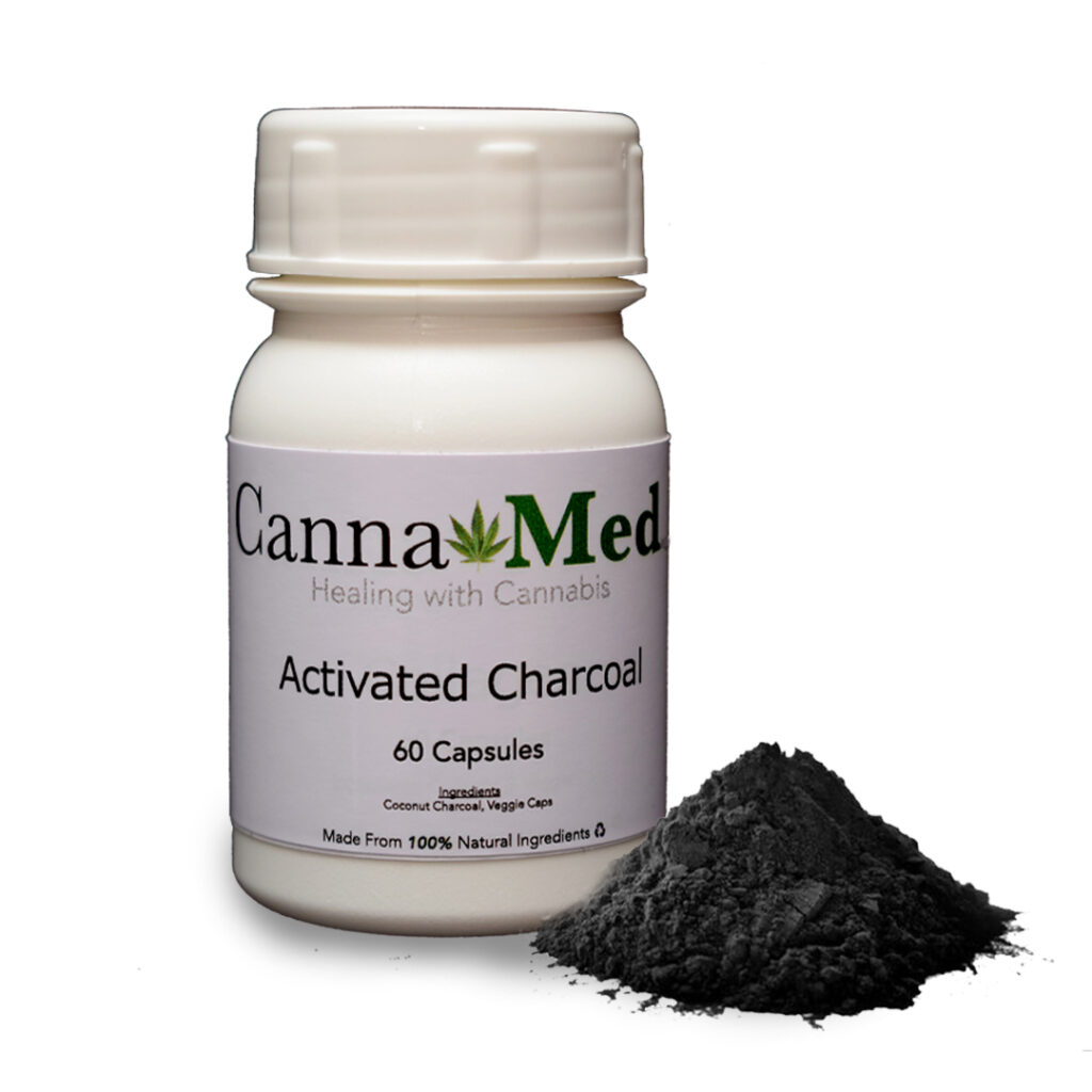 CannaMed - Activated Charcoal Activated Charcoal Capsules (60)