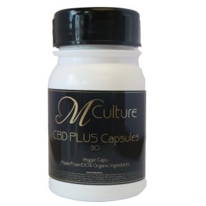 MCulture - CBD Plus Capsules Indica