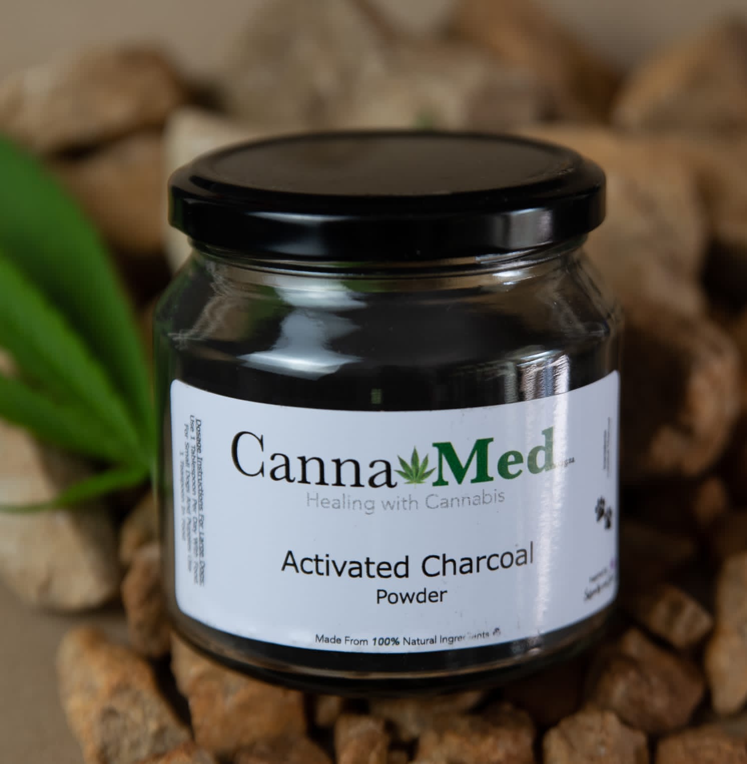 Activated Charcoal Power (100ml) - Image 2